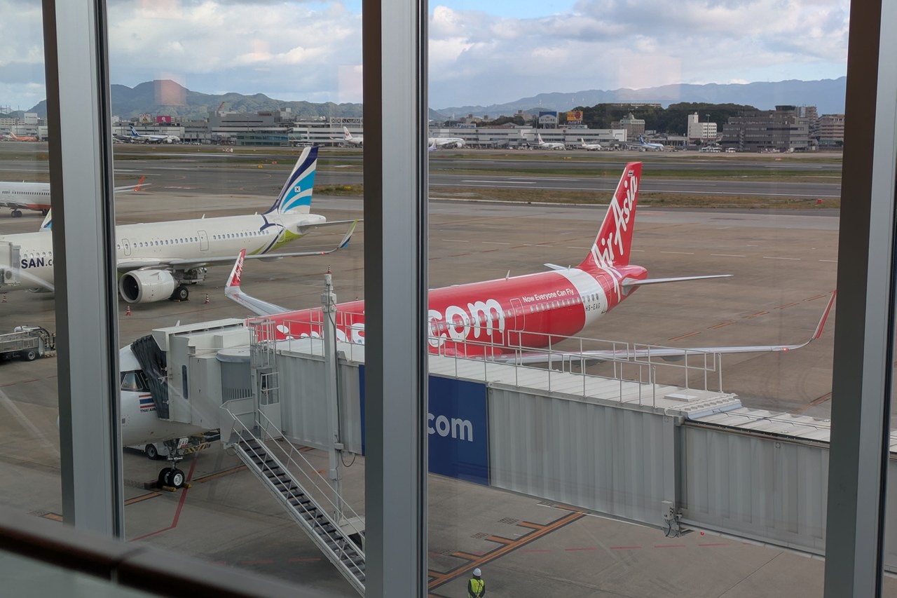 【福岡-ドンムアン】エアアジア搭乗記【タイ1日目】（2025年11月3日）